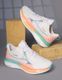 BLACKTOWN Trainer Running Shoes for Men (White, Red, Size 6) - Image 3