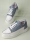 Ceekort Stylish White Casual Sneakers for Women (White, 8) - Image 4