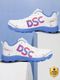 DSC Beamer Cricket Shoes For Men (Grey, White , 10) - Image 8