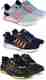 rkm Sport Shoe LaceUp Lightweight Multicolour Running Shoes For Men Pack Of 3 Running Shoes For Men (Multicolor , 8) - Image 2