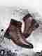 Allen Cooper Men's Brown Boots (Size 10) - Image 7