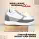 BXXY Men's Grey 3 inch Height Increasing Shoes - Image 7