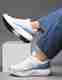 Yes'No Mesh Lace-Up Men's Running Shoes - Image 3