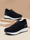 RED TAPE Walking Slip-On Mesh Shoes for Men (Black, White, UK 9) - Image 8