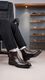 Men's Premium Heel Side Zip Urben Buckle Strap Chelsea Boots For Men - Image 7