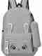 Dowet 25L Grey Laptop Backpack - Image 3