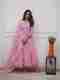 Jagna Printed Anarkali Kurta Set - Image 7