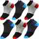 Dumleto Unisex Self Design Color Block Calf Length Socks (Pack of 2) - Image 7