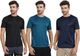 BULLAR Men Graphic Print Round Neck Polyester T-Shirt (Black) - Image 8