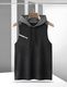 Mundali Men's t-shirt hooded sendo black color, gym wear, black sendo t-shirts for men Men Printed Hooded Neck Polyester Black T-Shirt - Image 3
