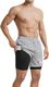 PRAVAHA Men Black Gym Shorts - Image 7