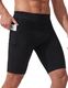 Prosharx Solid Men Black Gym Shorts - Image 3