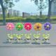 zontic Car Dashboard Cute Love Couple Love You too Balloon Car Interior Showpiece Desk Decorative Showpiece - 11 cm (Polyresin, Resin, Multicolor) - Image 8