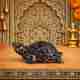 nuira Pyrite Crystal Turtle Showpiece 2.5 cm Black - Image 7