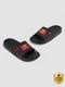 Adda Men Slides Black Red Size 7 - Image 4
