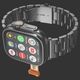 Hayyo Android Smart Watch - 5G SIM/LTE/Wi-Fi/Play Store Unlimited Apps/GPS/YouTube Smartwatch (Black Chrome Strap, Free Size) - Image 3