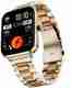 Fire-Boltt Rise Luxe 2026 Stainless Steel, 47mm (1.85) Display, Pro Games, 120+ Sports Smartwatch (Black Strap, Free Size) - Image 2