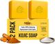 Ghar Soaps Wood & Saffron Soap, Pack Pack of 3 · 100 g (300 g total) - Image 4