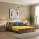Ganpati Arts Scott Sheesham Wood 2 Seater Sofa Bed - Image 8