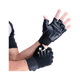 Leosportz Snooker Gloves for Pool Ball - 3 Finger Cue Gloves Nylon Table Billiard Gloves (Black) - Image 3
