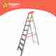 ProHome 7 step Railing Ladder for Household use Kitchen Boss, Metal Frame Anti Skid Step Aluminium Ladder (With Platform, Hand Rail) - Image 7