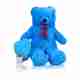 Plushie 4 Feet Blue Teddy Bear - Image 3