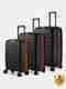 NASHER MILES 3-Piece 8-Wheel Black Luggage Set - Image 7