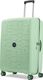 SKYBAGS Medium Check-in Suitcase (67 cm) 8 Wheels - Play Hard Side Trolley Bag, Polypropylene Travel Luggage with Combination Lock - Green - Image 4