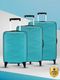 SKYBAGS Hard Body 3 Luggage Set 8 Wheels Blue - Image 8