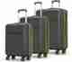 ARISTOCRAT Hard Body 3 Luggage Set 8 Wheels Beige - Image 7