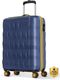 ARISTOCRAT 26 inch Blue 8-Wheel Check-in Suitcase - Image 8