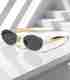 Dressberry UV Protection Gradient Oval Sunglasses - Image 7