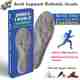 Men's PU Memory Foam Insole Light Grey - Image 7