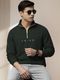 FitIn OutFit Men Self Design Round Neck Multicolor Sweater - Image 3