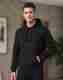 VOSIMO Men Full Sleeve Solid Hooded Sweatshirt - Image 6