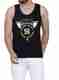 Restore Men Typography Round Neck Cotton Blend Black T-Shirt - Image 2