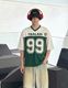 Men White V Neck Polyester T-Shirt - Image 6