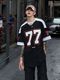 CULISH Men Printed Polo Neck Cotton Blend White T-Shirt - Image 4