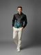 JRCY Men's Polo Neck Blue T-Shirt - Image 7