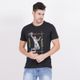 Raj fashion Men's Solid Embroidered Polo Neck Reversible Brown T-Shirt - Image 4