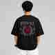 DIGI DRAPE Men Black Cotton T-Shirt - Image 7
