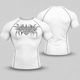 Gym Hound Men White T-Shirt - Image 6