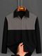 GENZA Men Black Cotton Blend Polo Neck T-Shirt - Image 8