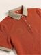 VOIDLINE Men Printed Polo Neck Cotton Blend Beige T-Shirt - Image 4