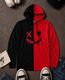 Mundali Men Black Hooded Neck Polyester T-Shirt - Image 8