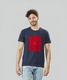 brief chickade Men's Graphic Print Cotton Black T-Shirt - Image 4