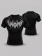 The Modern Soul Men Solid Henley Neck Cotton Blend Black T-Shirt - Image 8
