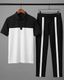 RUNNING MACHINE Men Black Polyester Polo Neck T-Shirt - Image 8