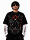 MANIAC Men Grey Cotton T-Shirt - Image 8
