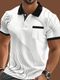 MACK JONNEY Men Maroon Polo Neck T-Shirt - Image 7